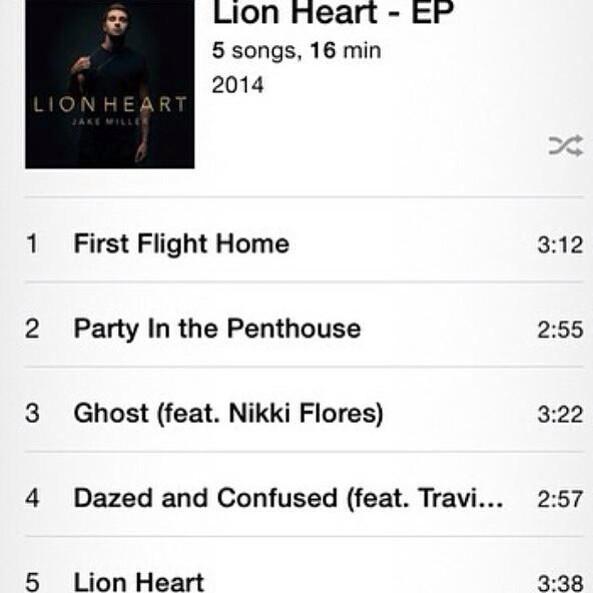 ice_betch's tweet image. I'm in love with this album @jakemiller #LionHeartToNumber1