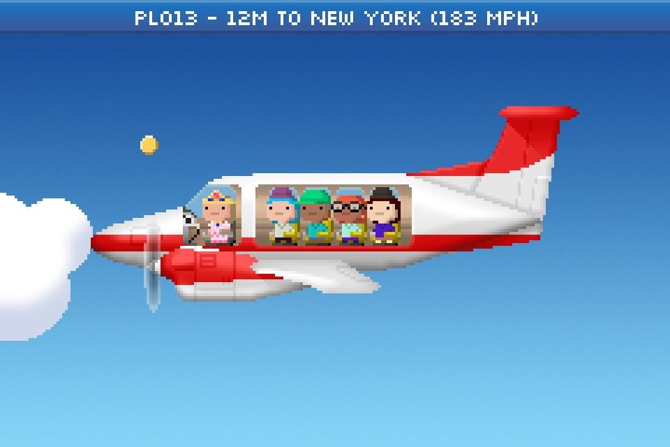 My BIRCHCRAFT-P flying from Caracas to New York in Pocket Planes for iOS!ghvgvj647678777º7ªorjrt