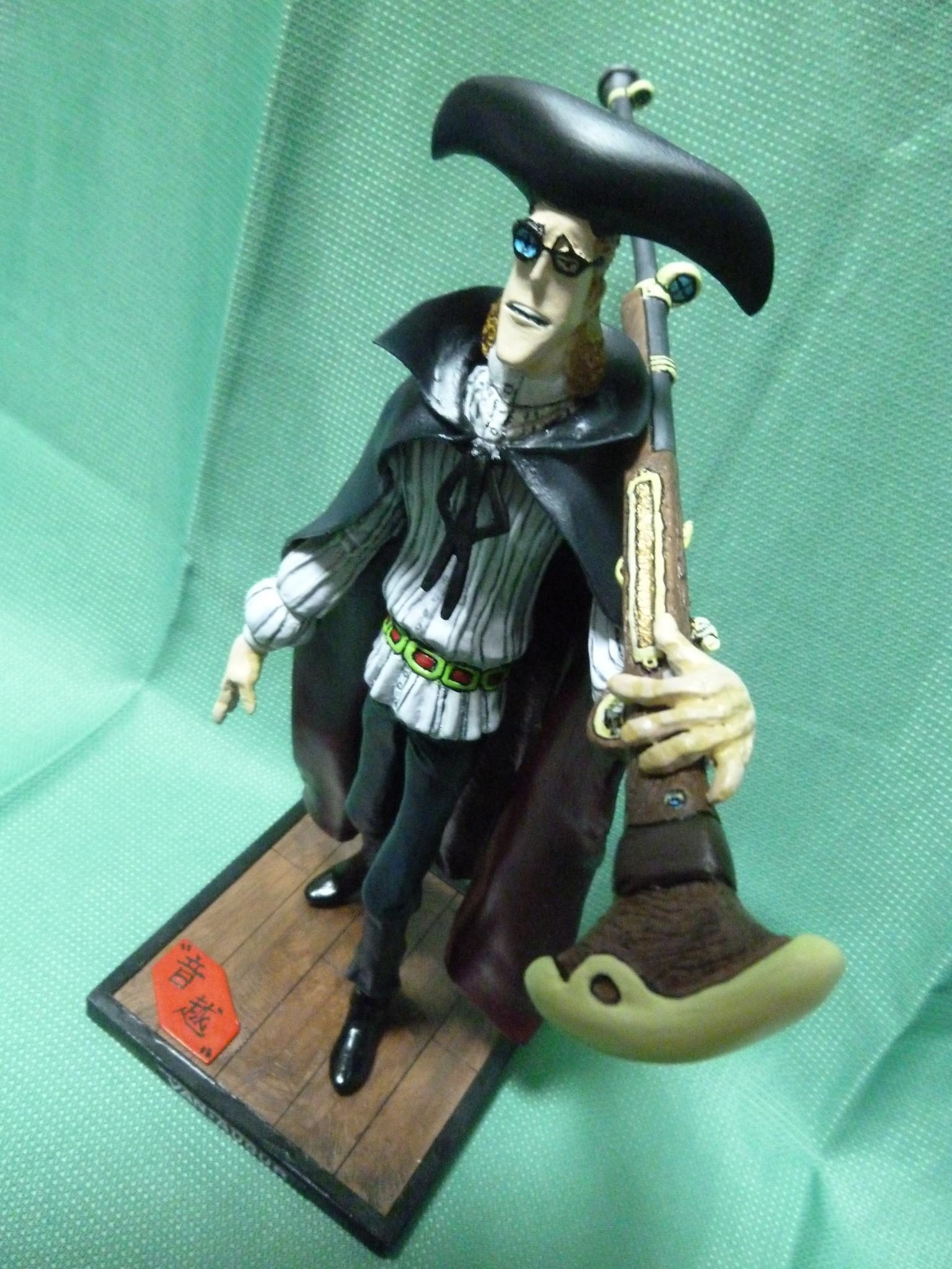 O Xrhsths ｈｉｒo C K Sto Twitter この銃 千陸 っていゆうらしいですね 刀では ゾロの和道一文字とか ローの鬼哭とか ミホークの黒刀 夜 とか カッチョイイ名前が多いですね ヴァンオーガー ワンピース フュギュア ウソップギャラリー