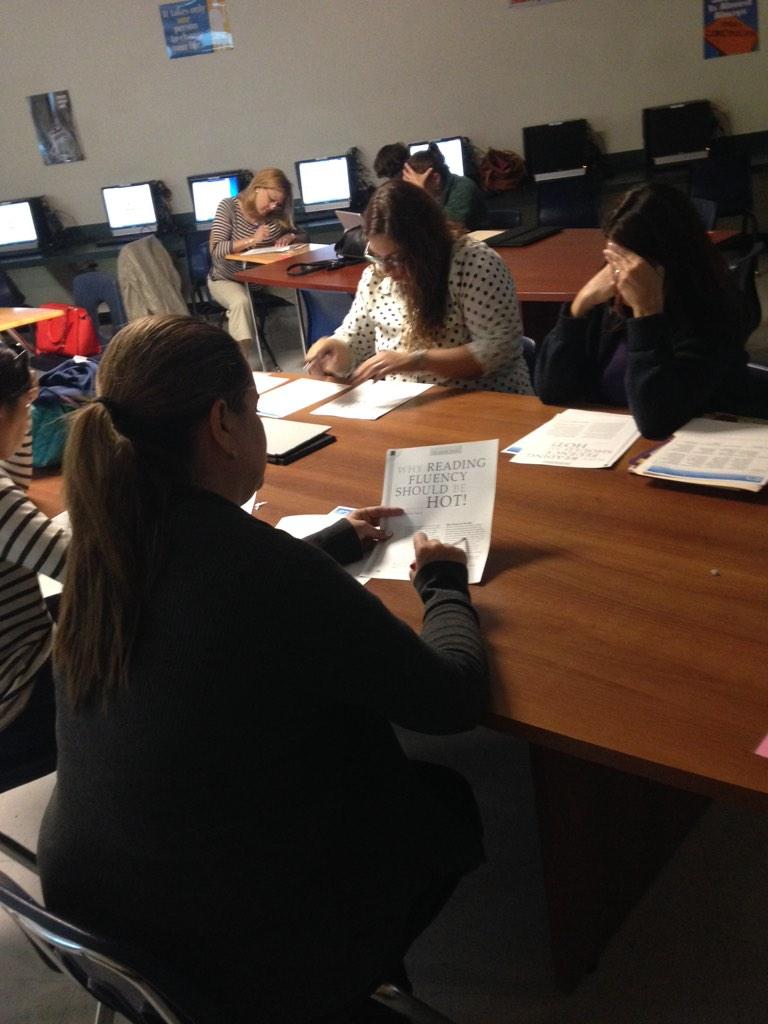 "Why Fluency Should be Hot", Rasinski. Chunking article to work smarter, not harder #professionallearningday <a href="/mdcps/">Miami-Dade Schools</a>
