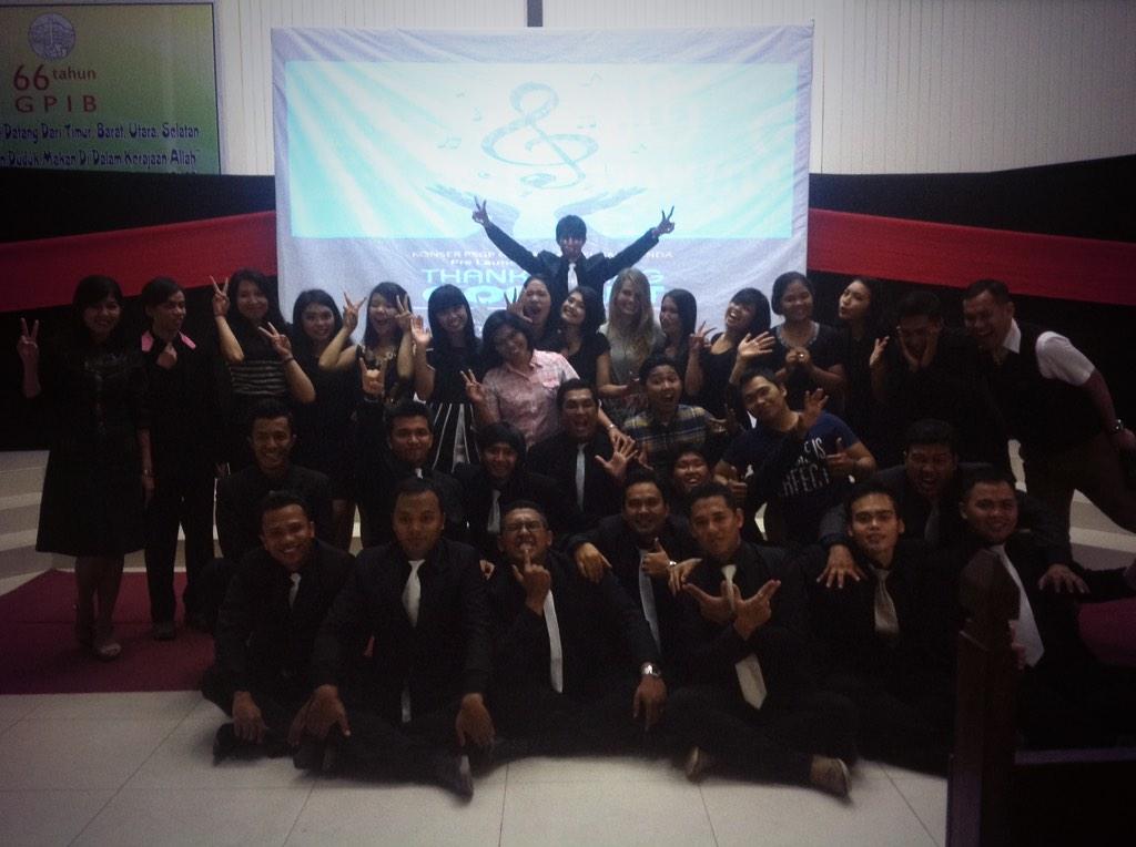 Wohoooo #thanksgivingconcert from <a href="/PSGP_ImmSMD/">PS GP Immanuel SMD</a> is very cool !! Still be blessed to the others guys. !!