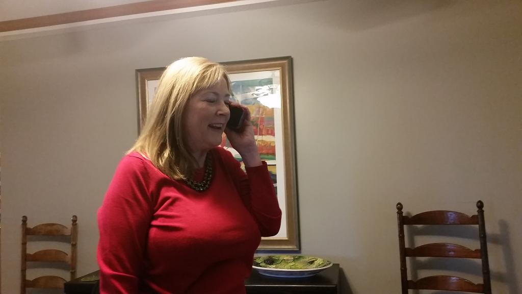MargieforKS's tweet photo. It's #ElectionDay! I'm starting with a phone interview with KKOY in Chanute! Get out and vote today, Kansas! http://t.co/uroxUM4W4f