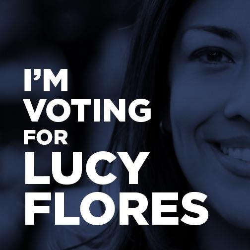 LucyFlores's tweet photo. It's Election Day! Find ur polling site here: http://t.co/q19CTtyPA4 Then RT 2 share ur support! #LF4LG http://t.co/QCdyoOvN0W