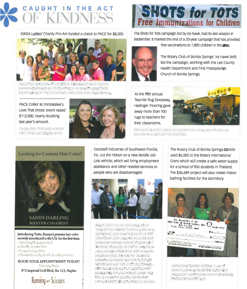 RotaryBonitaSpg's tweet photo. Rotarians caught in the act of kindness. http://t.co/SjEoUTfAp8