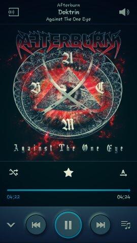 Ekperimen ke2 @AFTERBURN_MC suda bsa merangkak dplaylist teman2. Big thanks utk @MetaL_Lando. Make Doktrin very Burn.