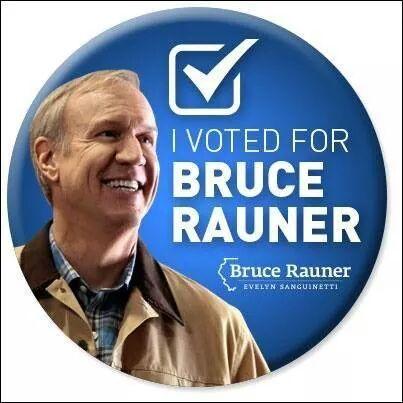 CookCounty17th's tweet photo. It's time to #bringbackillinois with @BruceRauner... Vote today! http://t.co/0gBs4HYDzX