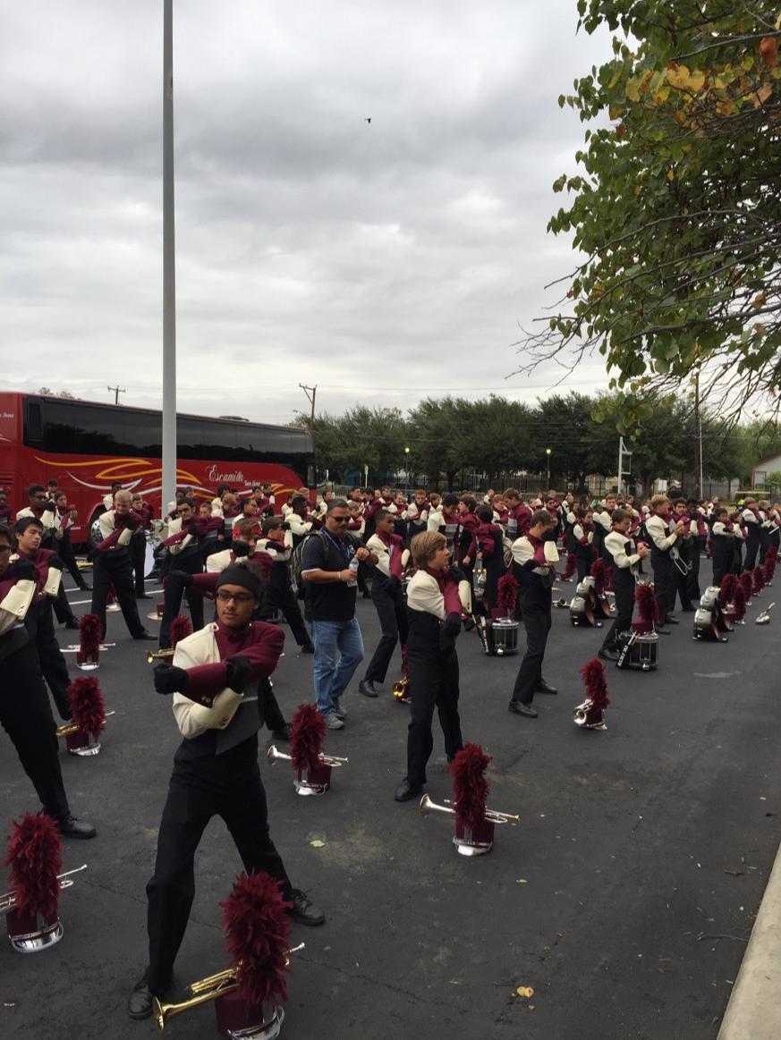 Getting ready for state!  Go MEB