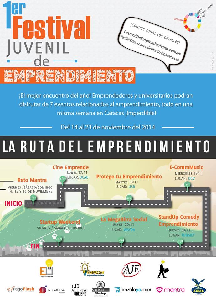 Empucab's tweet photo. #EneVenezuela 1er Festival Juvenil de Emprendimiento. http://t.co/ZZEJmpRMlw