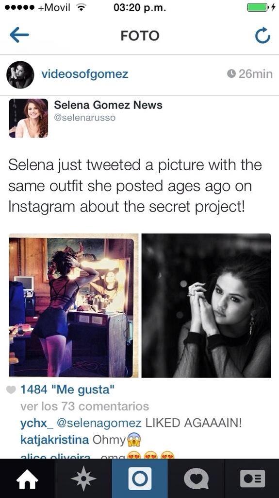 seldailyupdate's tweet photo. Selena liked this fan's pic on Instagram not long ago #SGupdates http://t.co/7CqGWMkQKc