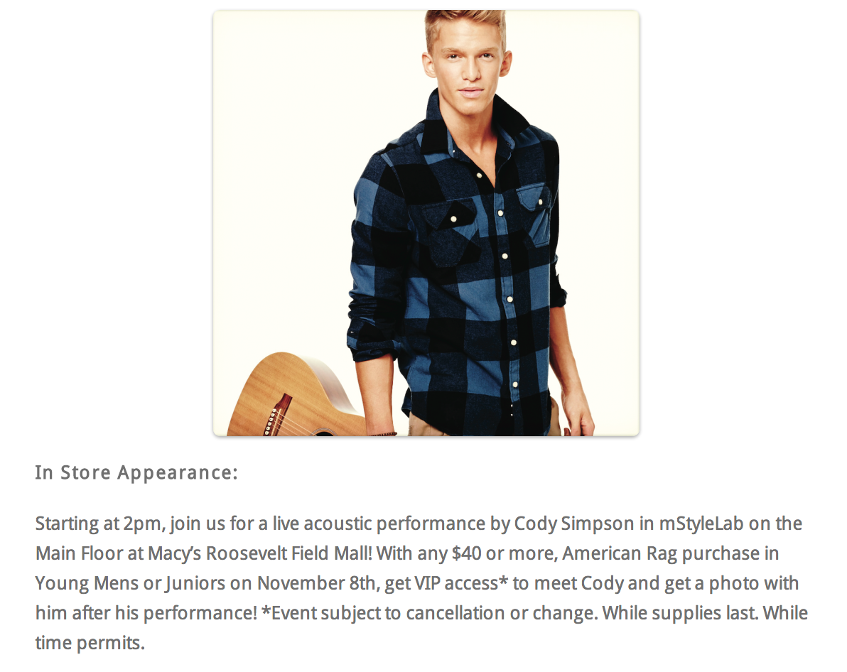 CodySimpson tweet picture