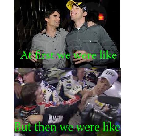 myphotoworld_'s tweet photo. Jeff Gordon/Brad Keselowski story... http://t.co/Bm8Z5n0Nz6