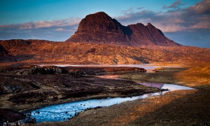 The mighty Suilven dominates the landscape of Inverpolly bit.ly/1x3qL5q #Scotland #travel #photography