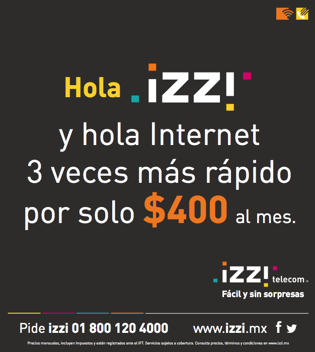 izzi telecom on X: Adiós al Internet lentísimo.