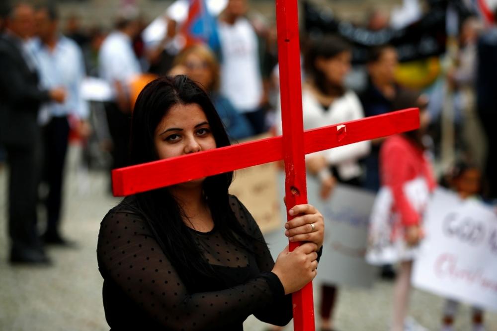 ChristianPost's tweet photo. Christian Exodus in Iraq and Syria Reached 'Biblical Proportions': http://t.co/e2Dx8hVze3 http://t.co/0m49FxzlLc
