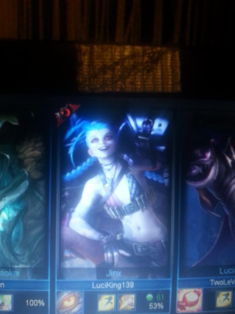 _Luc_key_'s tweet image. aus langeweile mal mit jinx ind den jungle xD          @TeteMissFortune