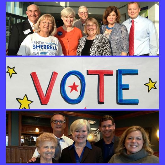 Lenda4Congress's tweet photo. Proud to stand with @Lenda4Congress on this #ElectionDay! http://t.co/sVMXZLwFr9