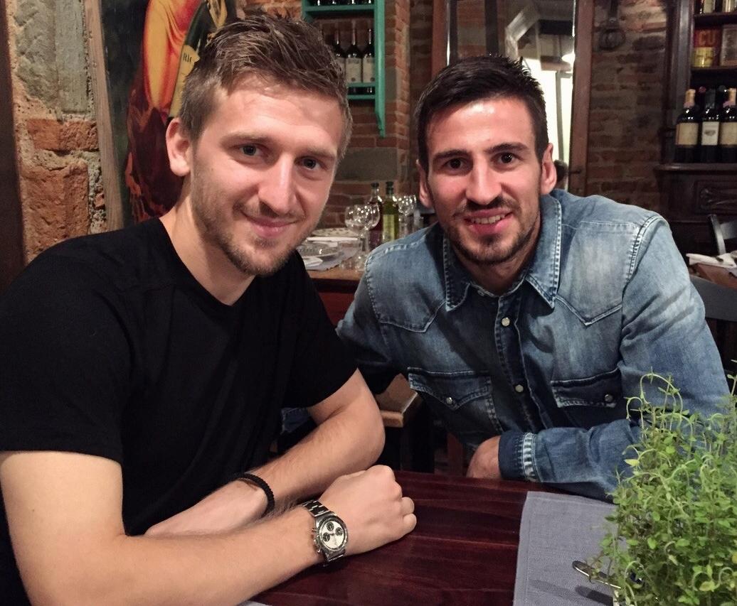MM_MarkoMarin's tweet photo. After a great training session today we are looking foward to #ACFvsPAOK #ForzaACF http://t.co/poPRKztdUg