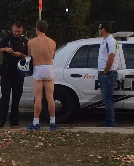 hoffield007's tweet image. “@totalfratmove: Getting questioned by the police in your Ricky Bobby costume. #TFM http://t.co/6asZRvU94F”@KarpTim
