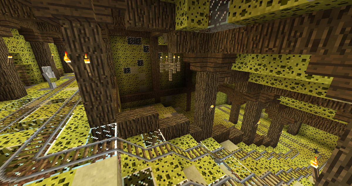 islandclash's tweet photo. Luckily this is NOT what your mine will look like! Preparing it for the plugins. #minecraft #serverdev http://t.co/peTyzMr848