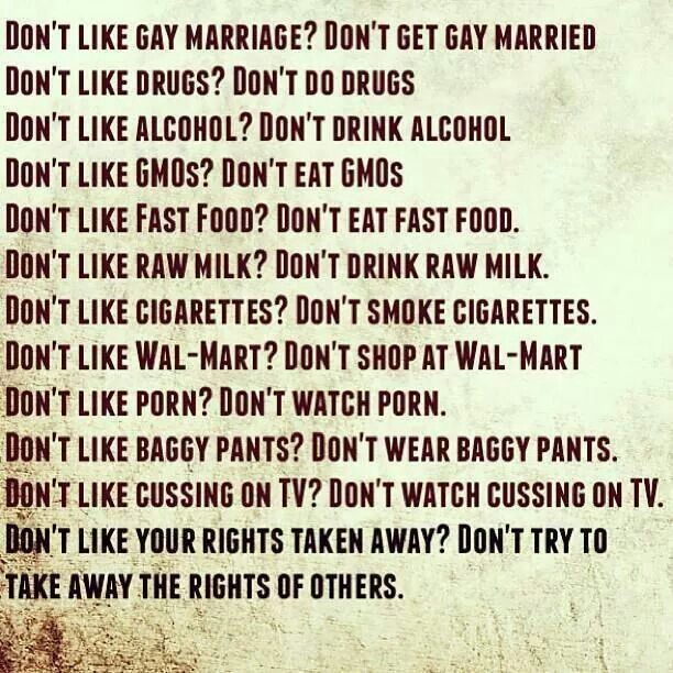 LibertarianWing's tweet photo. Don't like your rights voted away? Don't vote to take away the rights of others. #GoVote2014 http://t.co/drdwflZpAn