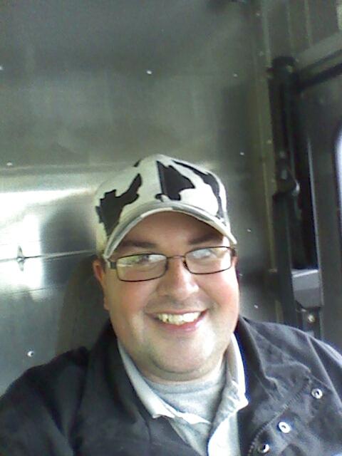 SmithBrosFarms's tweet photo. Here's a pic of milkman Charlie, clean shaven to start #Movember. Support his efforts at  http://t.co/udY37lIMuT http://t.co/YQuq95w6aj