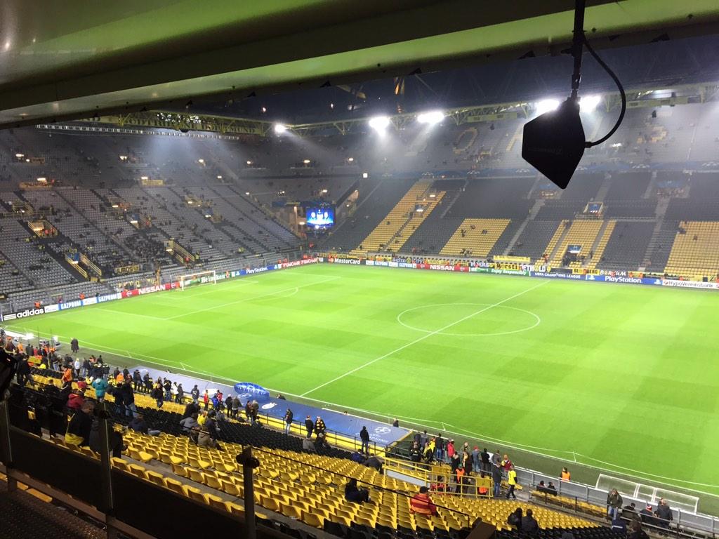 Bin da, kann losgehen. #BVBGAL