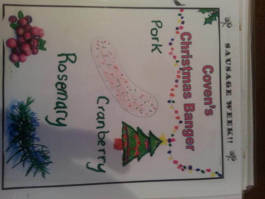 AstonsOfcoven's tweet photo. National saus week comp at St Pauls school in
Coven.Winners  tomorrow in assembly Thanks kids for some fab Sausages. http://t.co/RyuktjF1MY