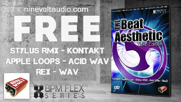 Free Loop Library: The Beat Aesthetic: Taiko Edition
Available to the first 1000 downloaders
goo.gl/axl4Gm