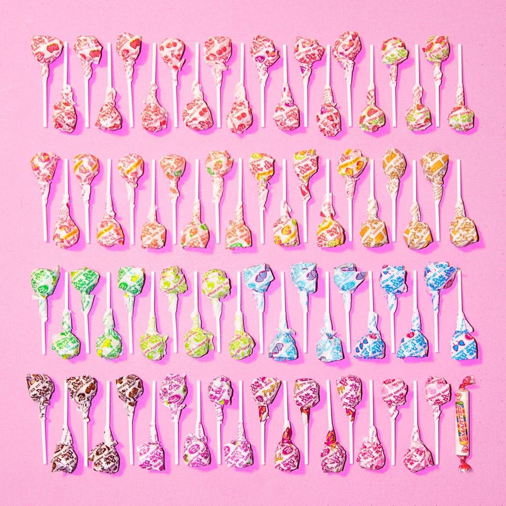 crump's tweet photo. The evolution of the Dum Dums #candygrid arrangement http://t.co/LjVTBVNa7B