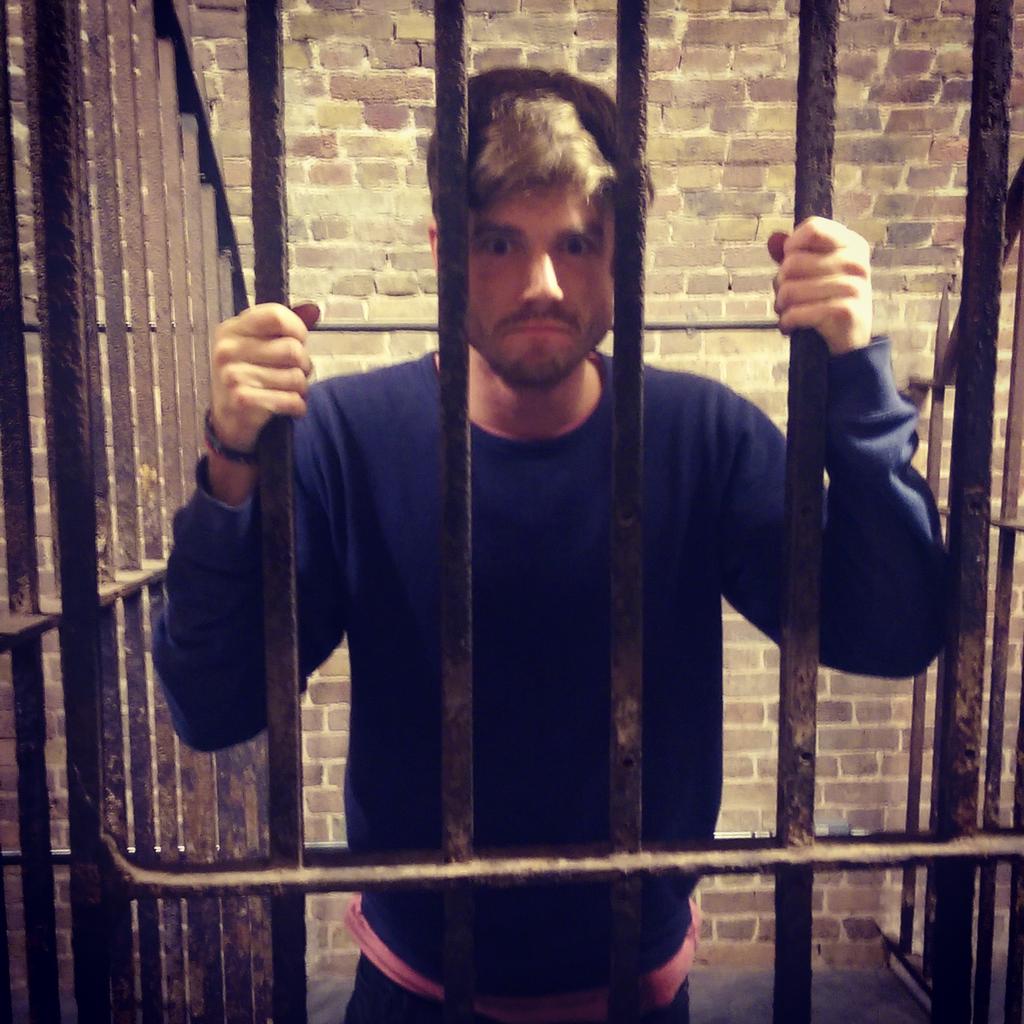 Terrible Spanish accent we had to lock him up! <a href="/viveandalucia/">Vive Andalucía</a> <a href="/WTM_London/">World Travel Market (WTM) London</a> wtm#destinationandalucia <a href="/dinemilehigh/">Mile High</a>