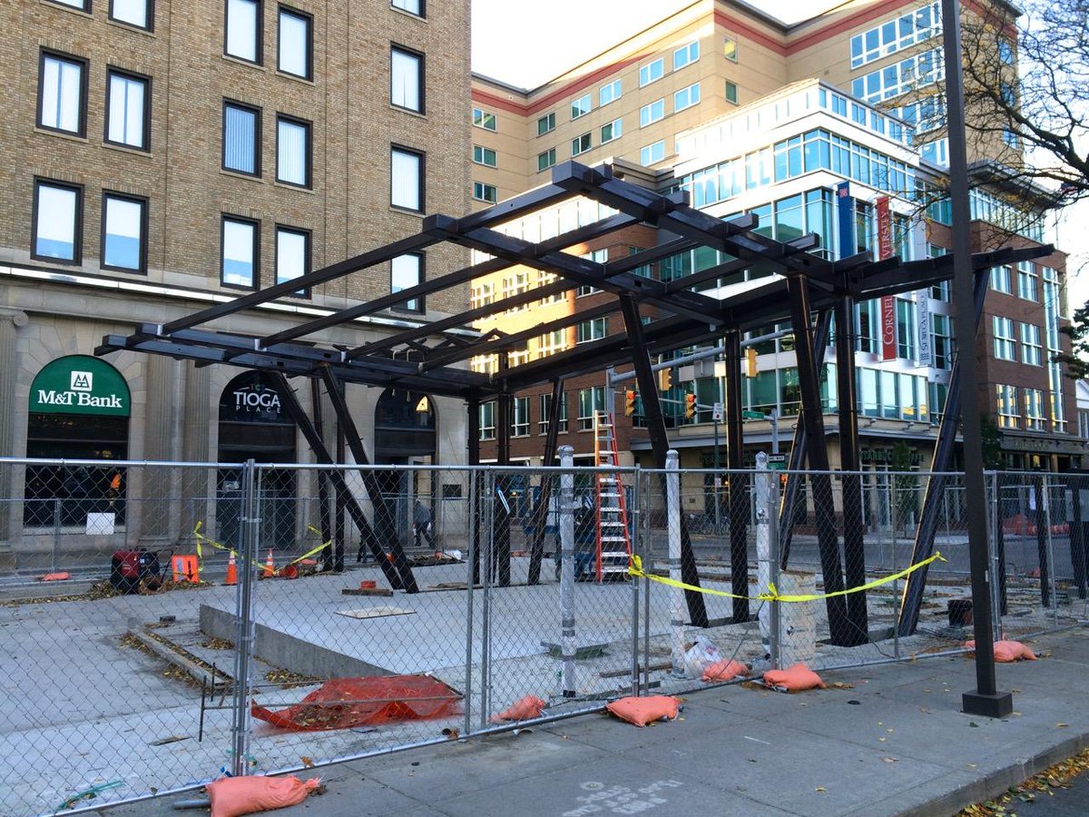 IthacaBuilds's tweet image. Scenes from the Ithaca Commons Rebuild project downtown: ithacabuilds.com/2014/11/04/sce… #construction