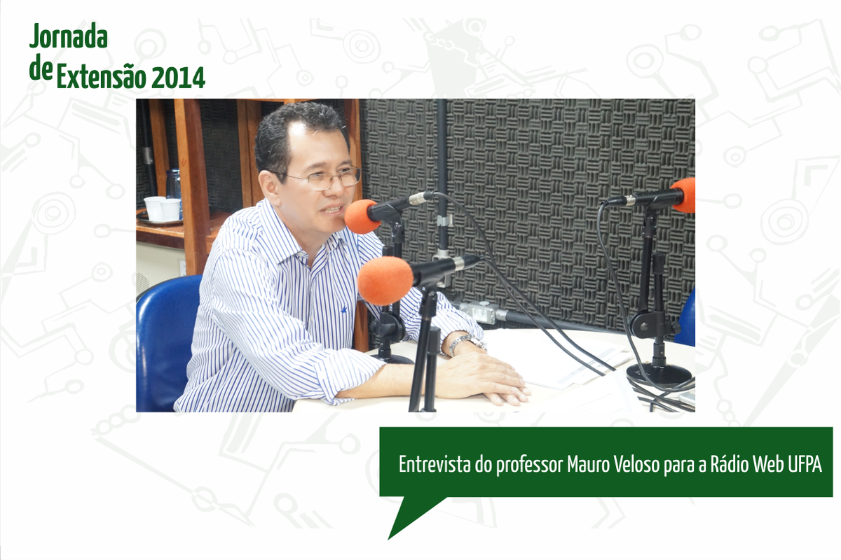 Ouça a entrevista do professor Mauro Veloso na <a href="/radiowebufpa/">Rádio Web UFPA</a> sobre a Jornada de Extensão soundcloud.com/agenciacidadau…