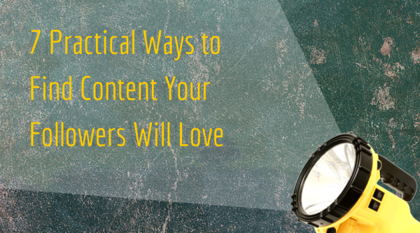 achristensen91's tweet photo. 7 Practical Ways to Find Content Your Followers Will Love http://t.co/U9fRzE3m5p http://t.co/Ih55lEzp5C