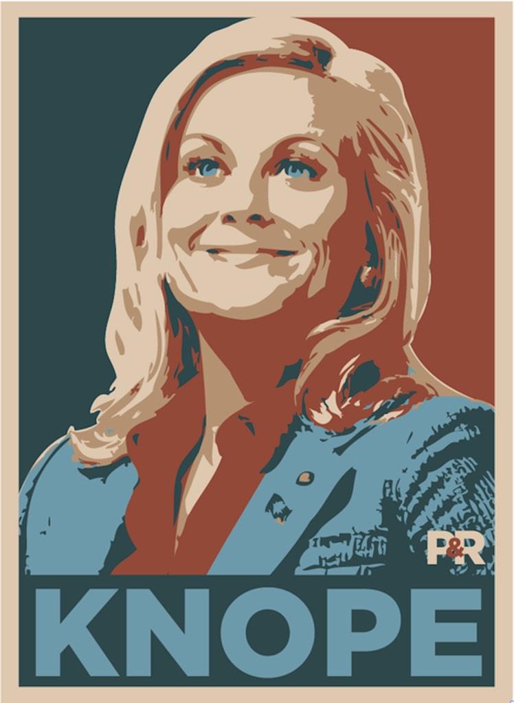 alexwolfer423's tweet photo. #BestCampaignAd #Knope2014 http://t.co/SZgsAQo4IH