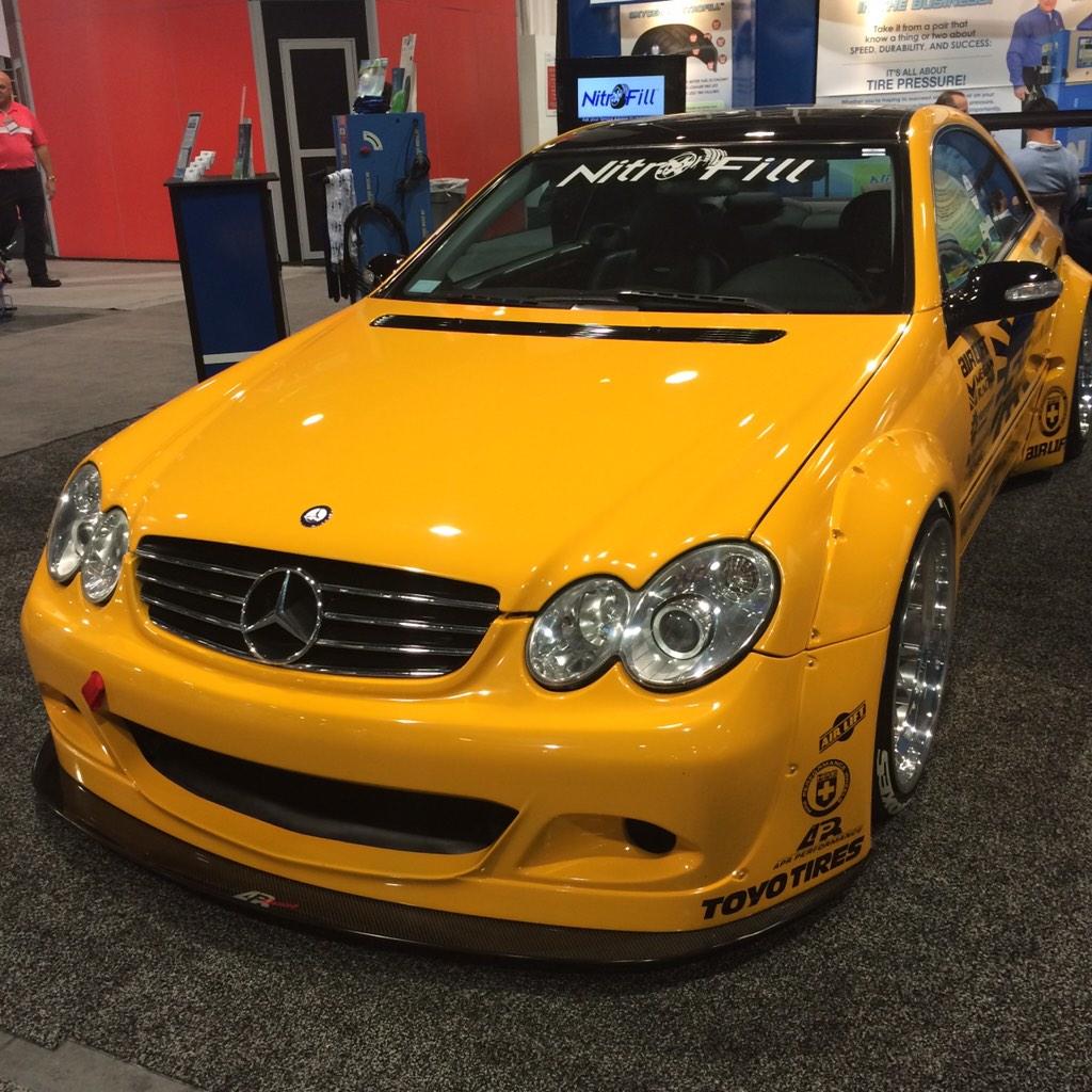 ToyoTires's tweet photo. #ToyoTires spotted in the #nitrofill booth #rocketbunny #clk #mbz http://t.co/7O1rGofpDS