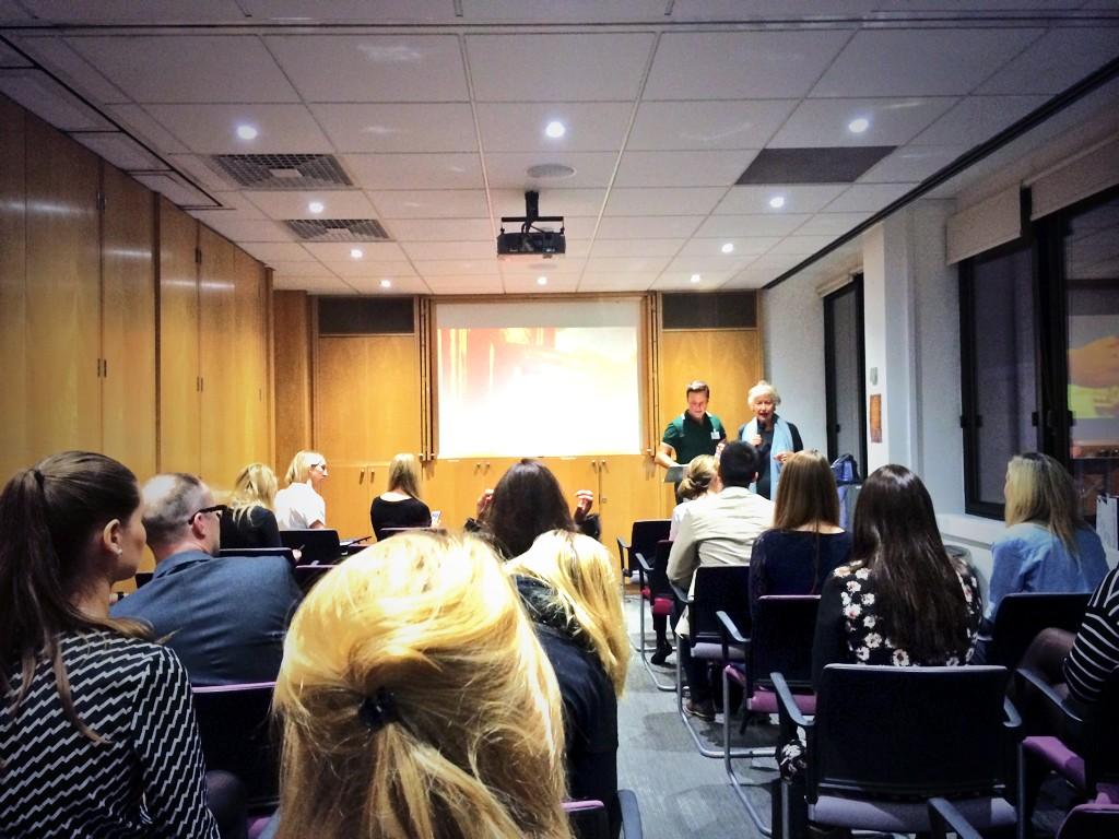 iamWilliamKing's tweet photo. Great hearing Sean @tangleteezer Pulfrey talk at @CEW_UK (yep men can join too) on his journey #SingularityofPurpose http://t.co/tKupBLcZ0d