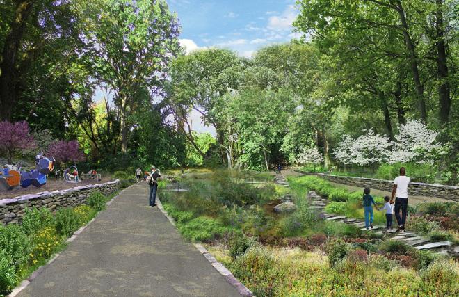 AAPremlall's tweet photo. Linear #parks are the talk of the town in @NewYorker: http://t.co/Rk2frJ70x5. Huzzah to @TheQueensWay! http://t.co/feCYuECEAn @tpl_org