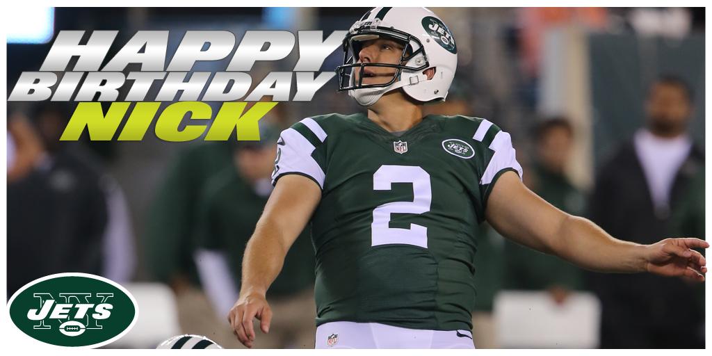 New York Jets on Twitter "RT to wish nickfolk2 a happy birthday! http