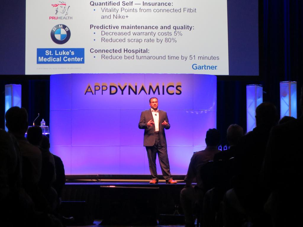 AppDynamics's tweet photo. "APM keeps the lights on and also allows you to innovate" - @jkowall of @Gartner_inc #AppSphere14 http://t.co/sIkuN8bydG