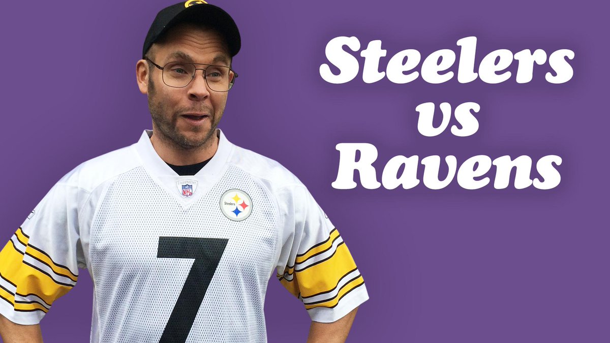 Pittsburgh_Dad's tweet image. NEW episode! Dad reacts to the @Steelers vs @Ravens game.

youtu.be/6B0w0AZPPYo
Please retweet!