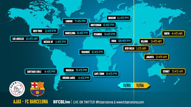 Don’t know where to watch Wednesday’s <a href="/ChampionsLeague/">UEFA Champions League</a> game? We have you covered ow.ly/DMZSH #AjaxFCB