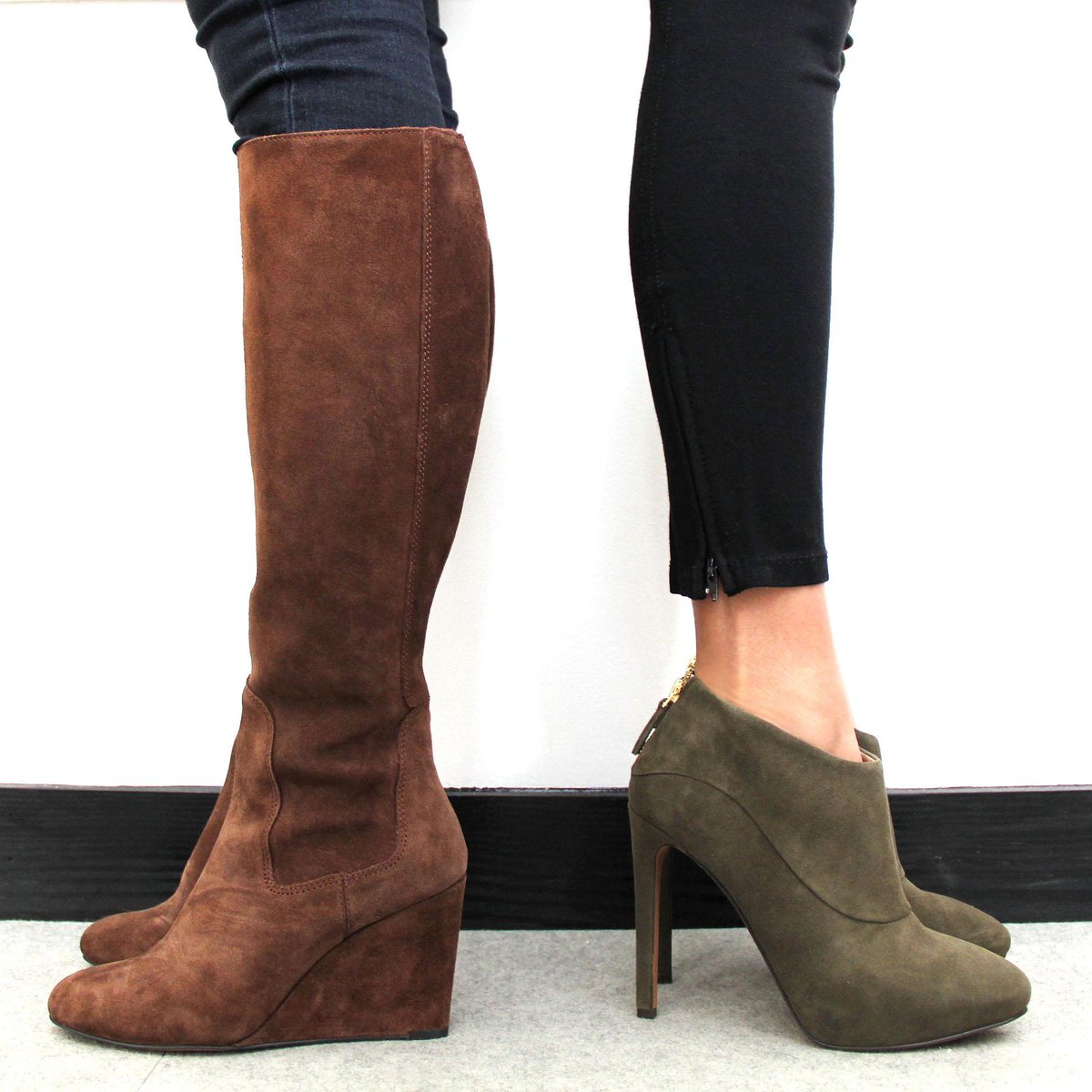 NineWest's tweet photo. Cast your vote. Boots or booties? Which is your fave? #VoteForStyle #9WWeDoShoe http://t.co/2lZRd2n6RV