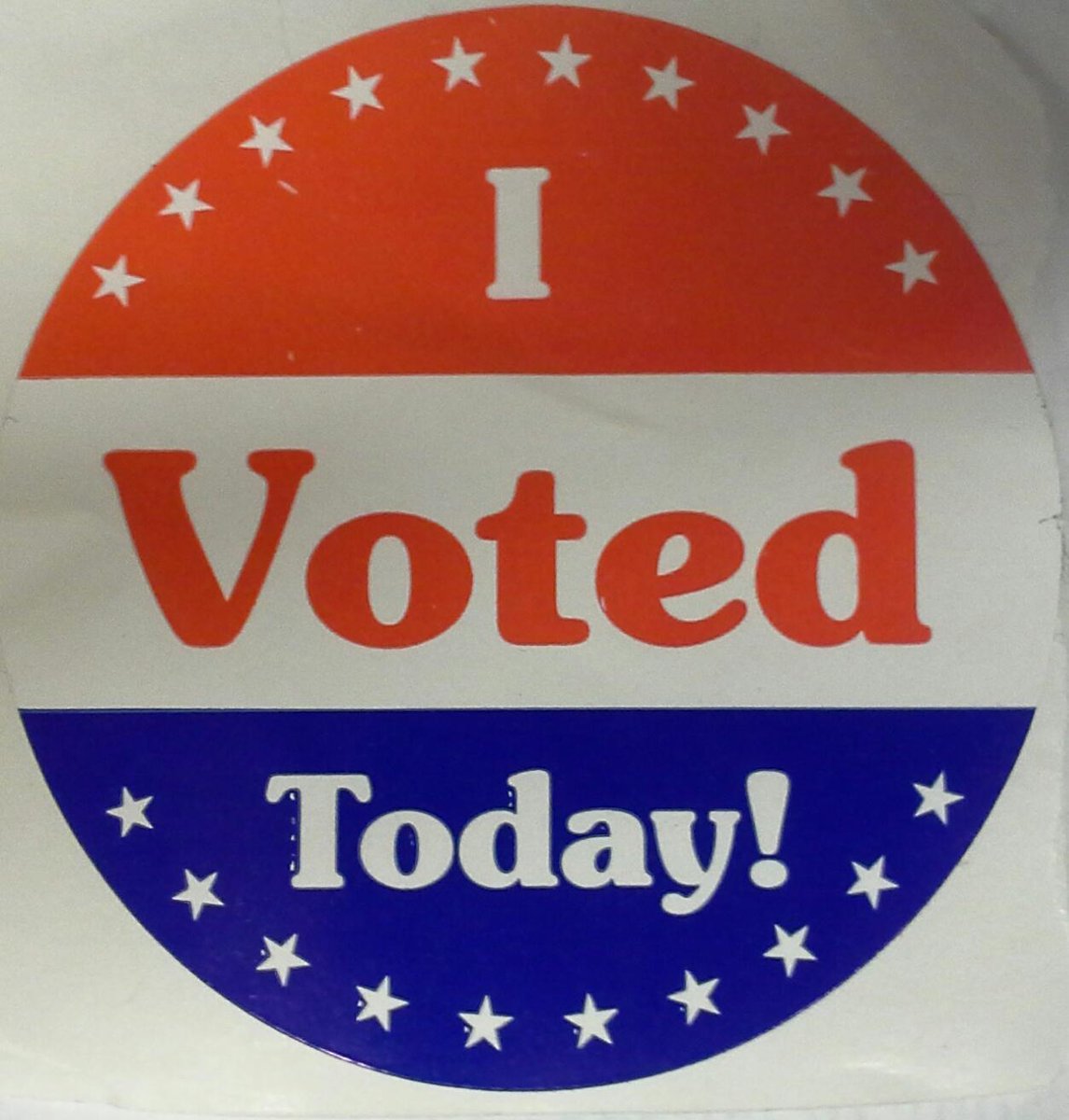 RecorderRain's tweet photo. #VoteYet? I did. Counting down to election night in the newsroom - bound to be a long one! #SendCoffee http://t.co/IlWsaQITqV