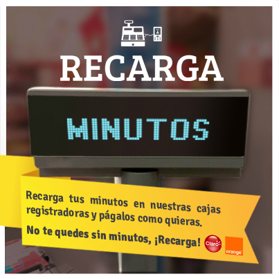 JumboRD's tweet photo. ¡Ahora te será más fácil recargar tu móvil de @OrangeRD y @ClaroRD! http://t.co/cOG2Eb5Gmd