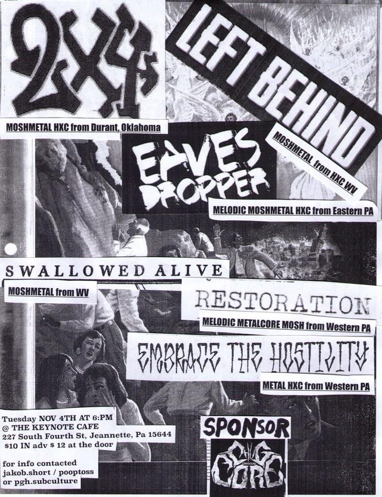 2X4official's tweet photo. JEANNETTE, PA #leftbehind304 #eavesdropper http://t.co/fqYr3E8vxR