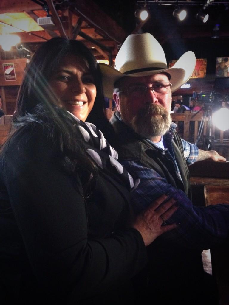 CarmelJoyBaird's tweet photo. Enjoying some time with @PoppaBaird at @CookSaloon! Watch #season2 and catch @BrettKissel #specialguest #yeg http://t.co/srmKvM3fgy