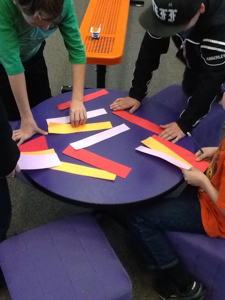 Sharing connections with our reading #gcmspride