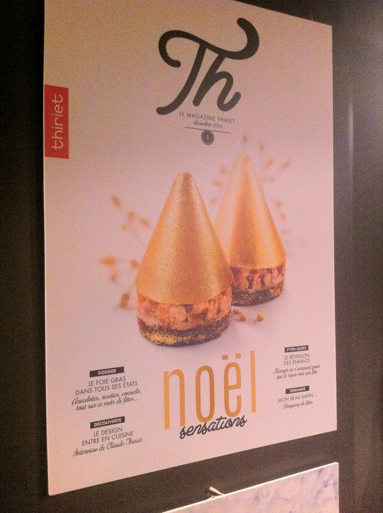 _LeBonLeBeau's tweet image. En avant première : la une de "Th" le premier numéro du magazine de la marque de #surgeles #Thiriet