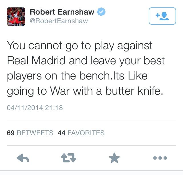 BestFootyTweets's tweet photo. Robert Earnshaw http://t.co/oYEUJskPof