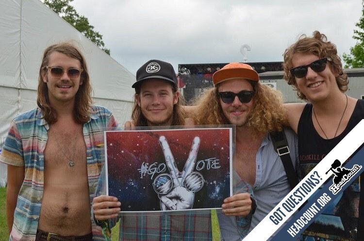 Election day is today! #GoVote. It’s a big one. Questions? Visit HeadCount.org or call 866 OUR-VOTE